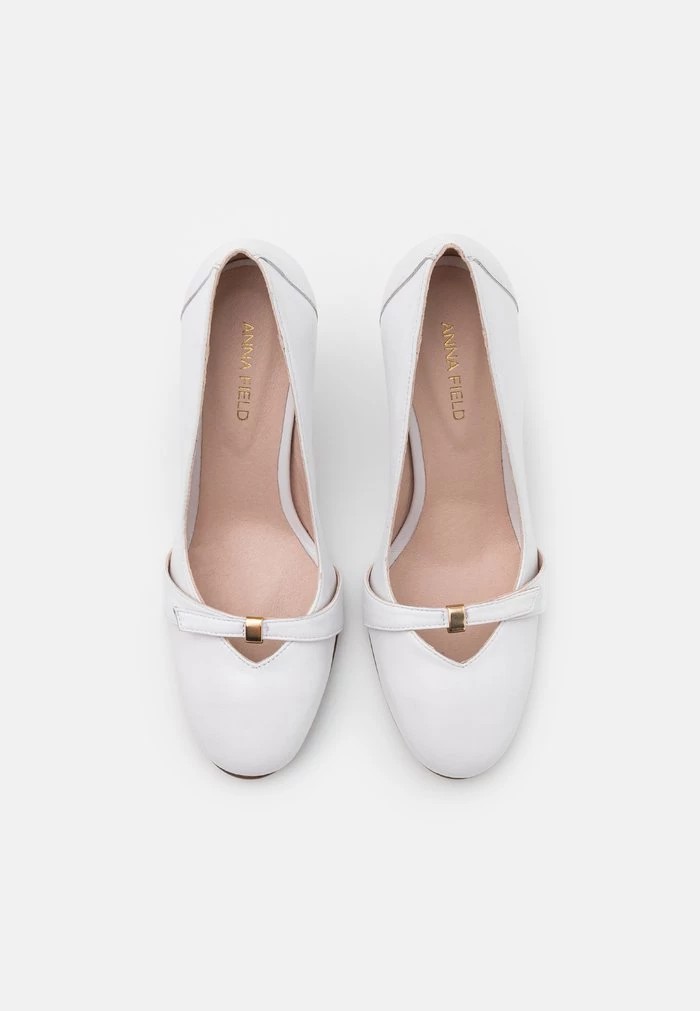 Escarpin ANNA FIELD Anna Field Cuir Blanche Femme | FRV-5707746